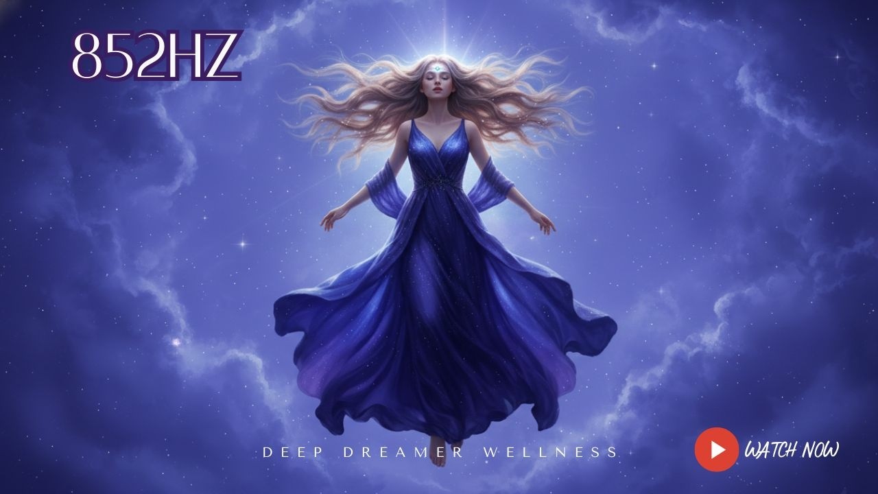 852Hz | Open Third Eye Chakra | Awakening Intuition & Spiritual Clarity