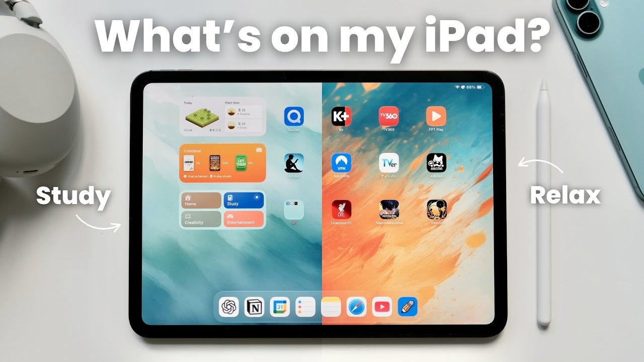 iPad Của Mình Có Gì? | iPadOS 26 + App Học Tập, Giải Trí, Sáng Tạo | iPad Pro M4