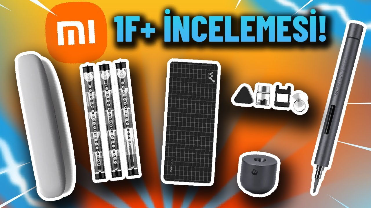 Xiaomi Wowstick 1F+ şarjlı tornavida incelemesi