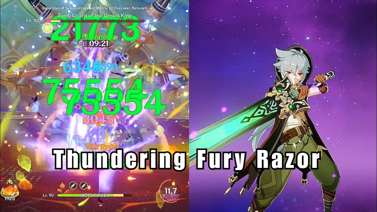 Thundering Furry Razor destroys ASIMON in 40 seconds