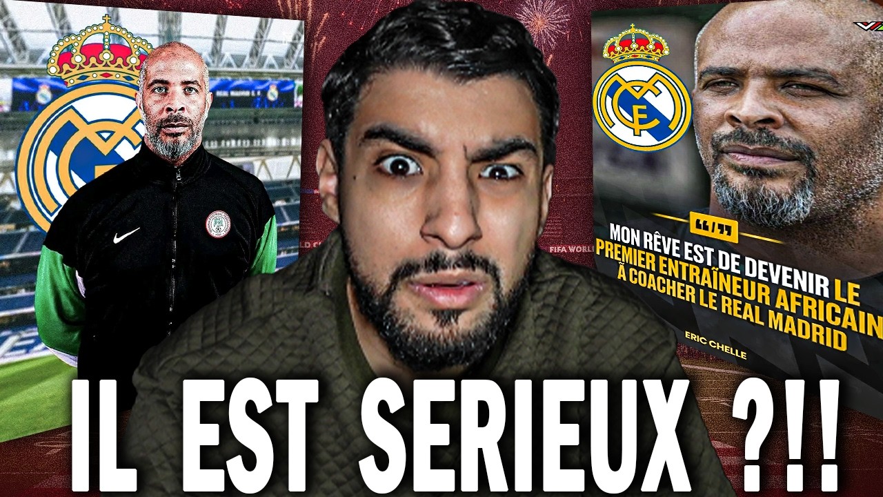 IL  EST  SERIEUX  ?!! | (Eric Chelle au Real Madrid)