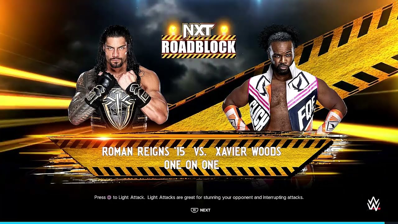 Роман Рейнс против Ксавье Вудса | WWE | WWE 2K24 | Игра | MjB