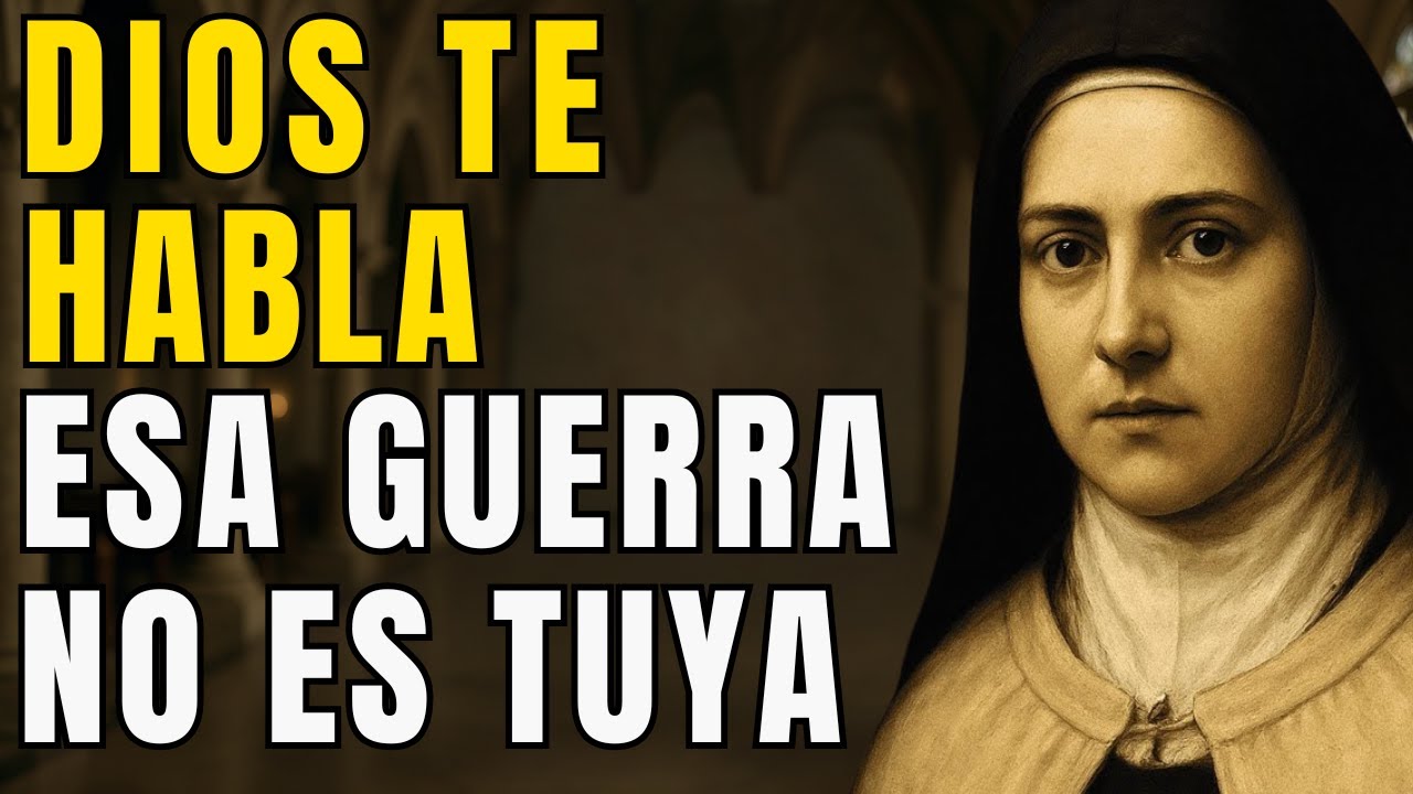 Dios te habla hoy: Esa guerra interna no es tuya… entrégamela, yo la termino hoy.