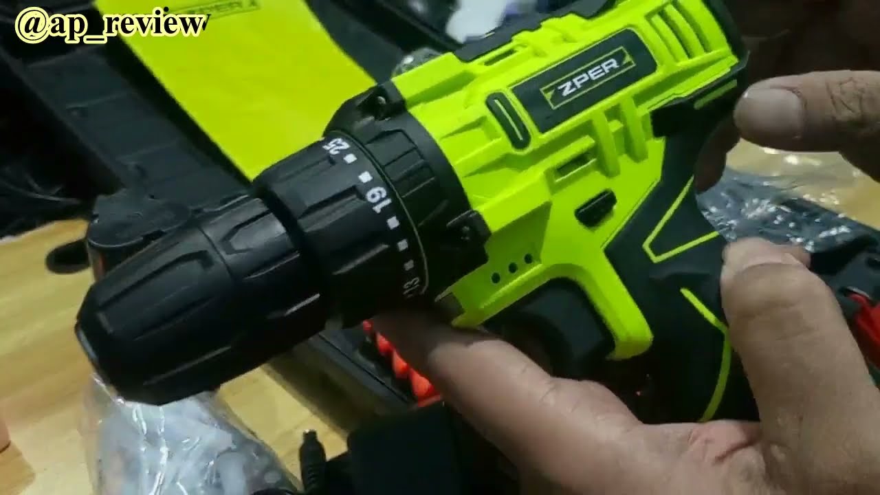 ZPER Bor Cordless Drill 12v