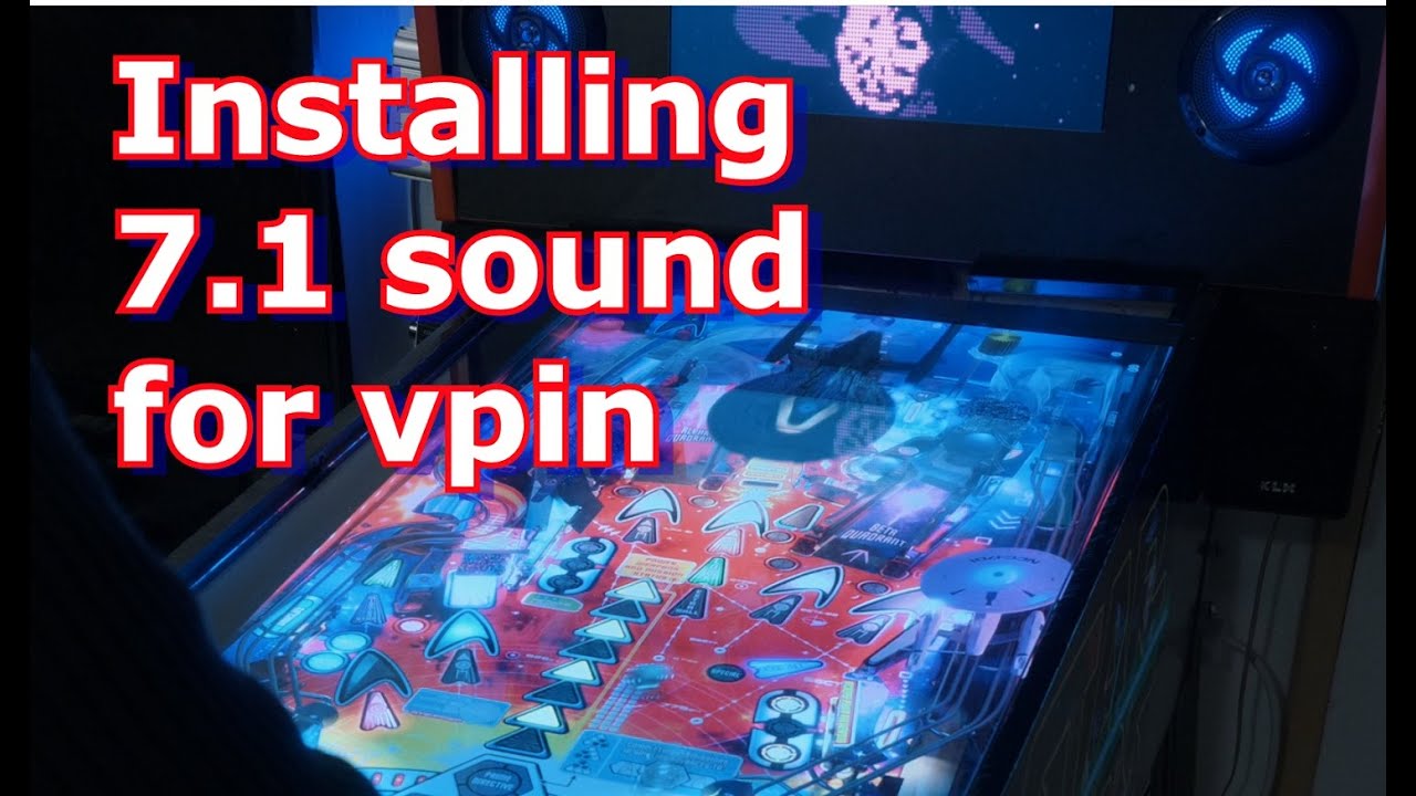 Supercharge virtual pinball with 7.1 sound!  Installing surround sound for VPX and Future Pinball