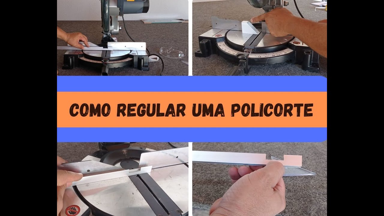 🛠 COMO REGULAR UMA SERRA ESQUADRIA 