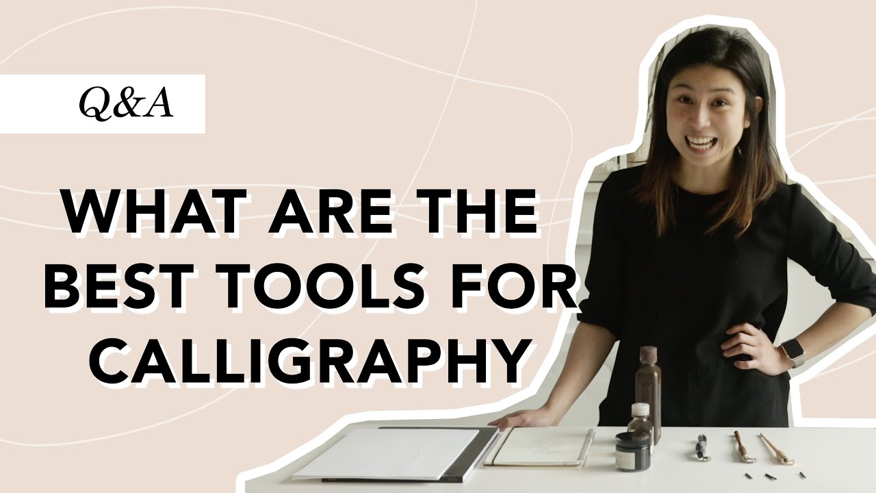 My Top 3 Tools for Calligraphy