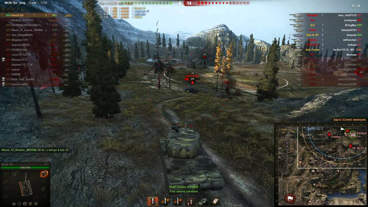 ► World of Tanks: ST-I, Soviet Tier IX heavy tank [12 kills, 8460 dmg]