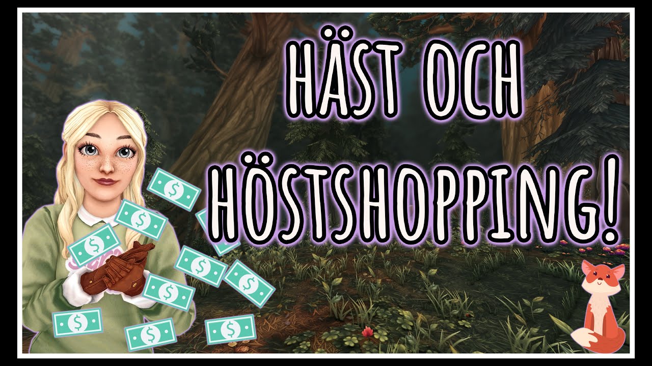 En fredag med häst och höstshopping!