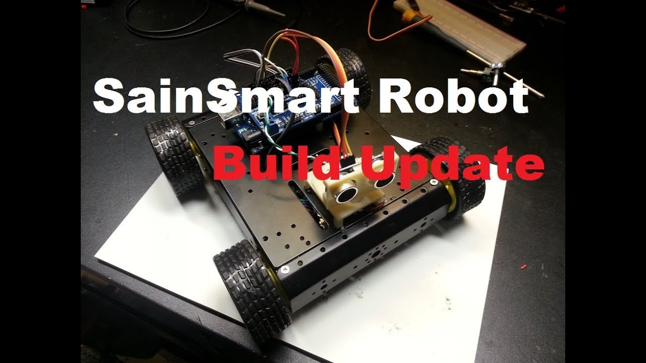 Arduino/SainSmart 4WD Robot Update