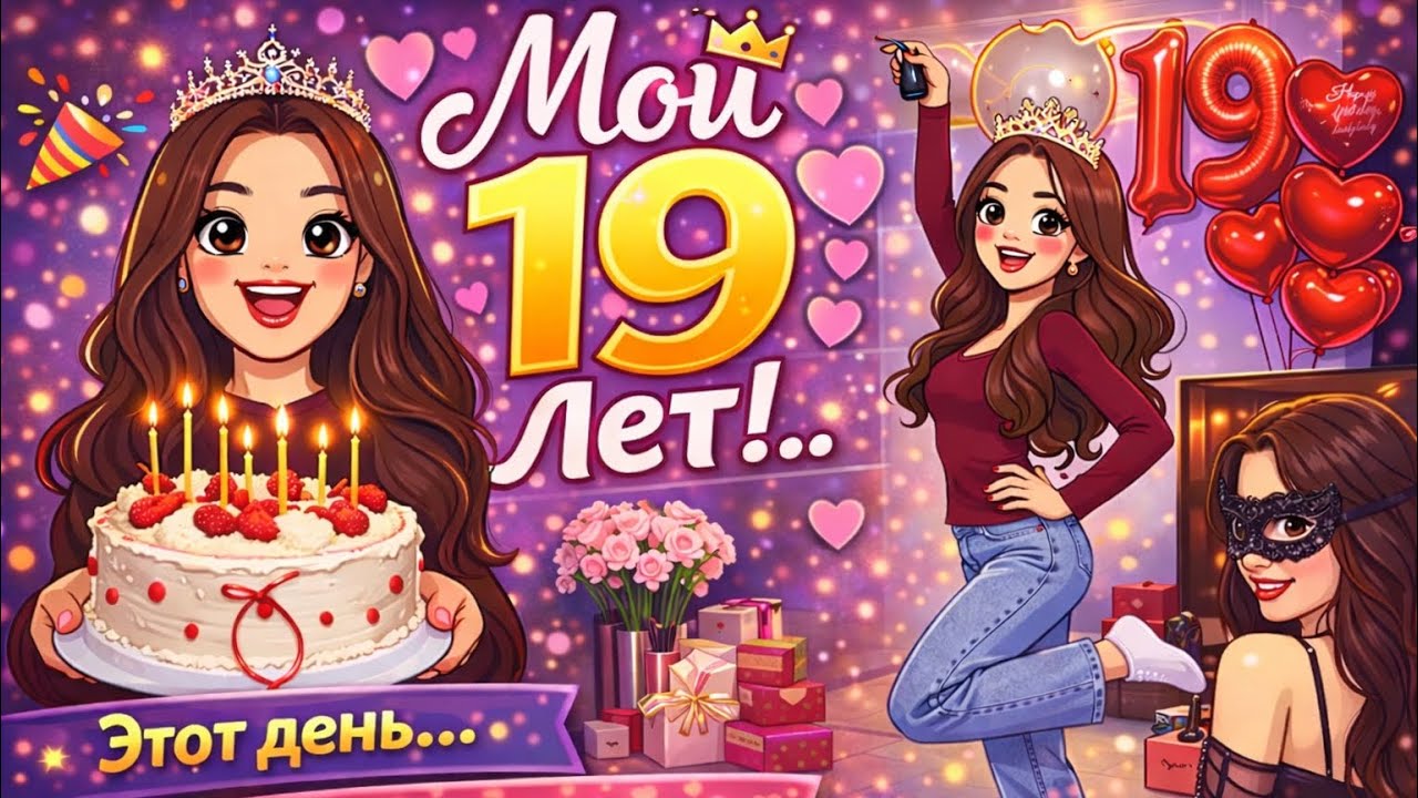 😱 19 лет! Я НЕ ожидала этого… Мой самый лучший день рождения! 🎉💖