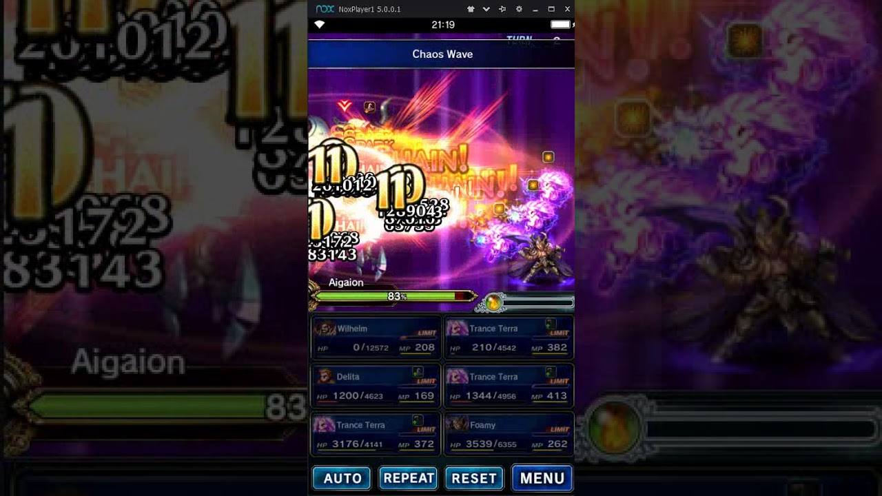 3 enhanced terras vs Aigiaon