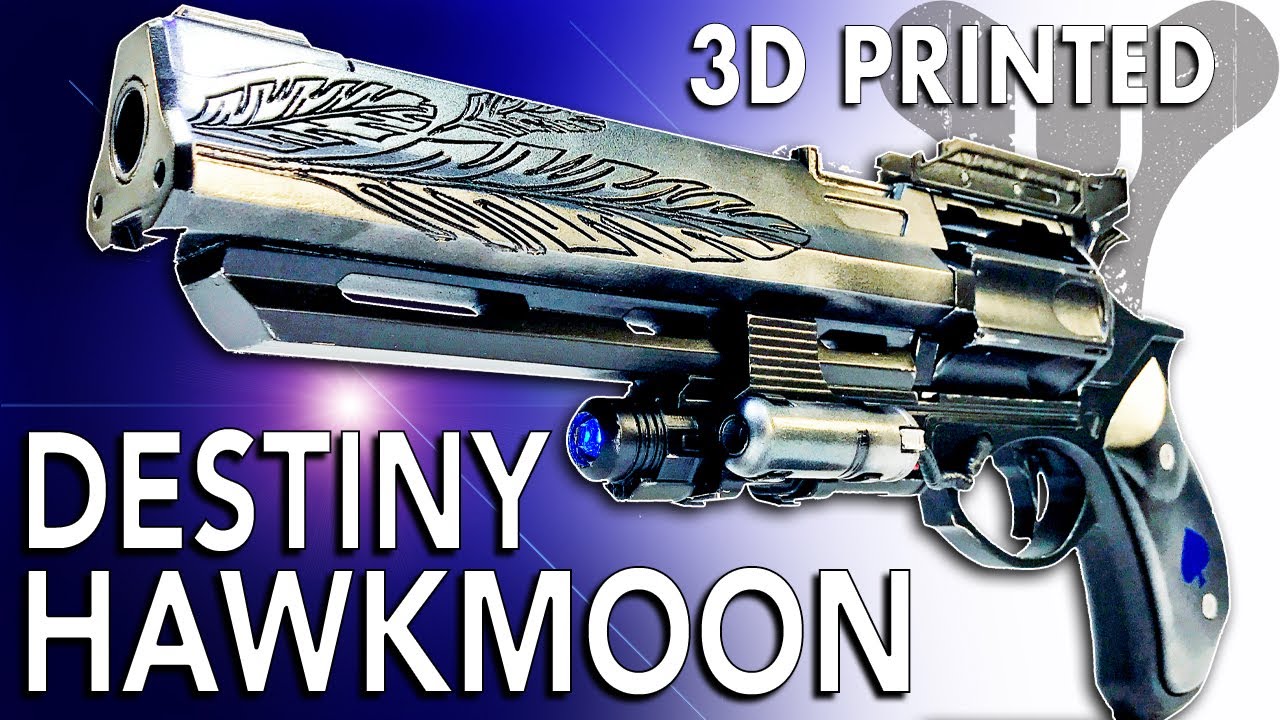 Destiny Hawkmoon - A 3D printed cosplay prop