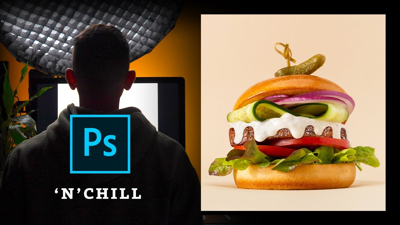 Burger Edit - Photoshop 'N' Chill