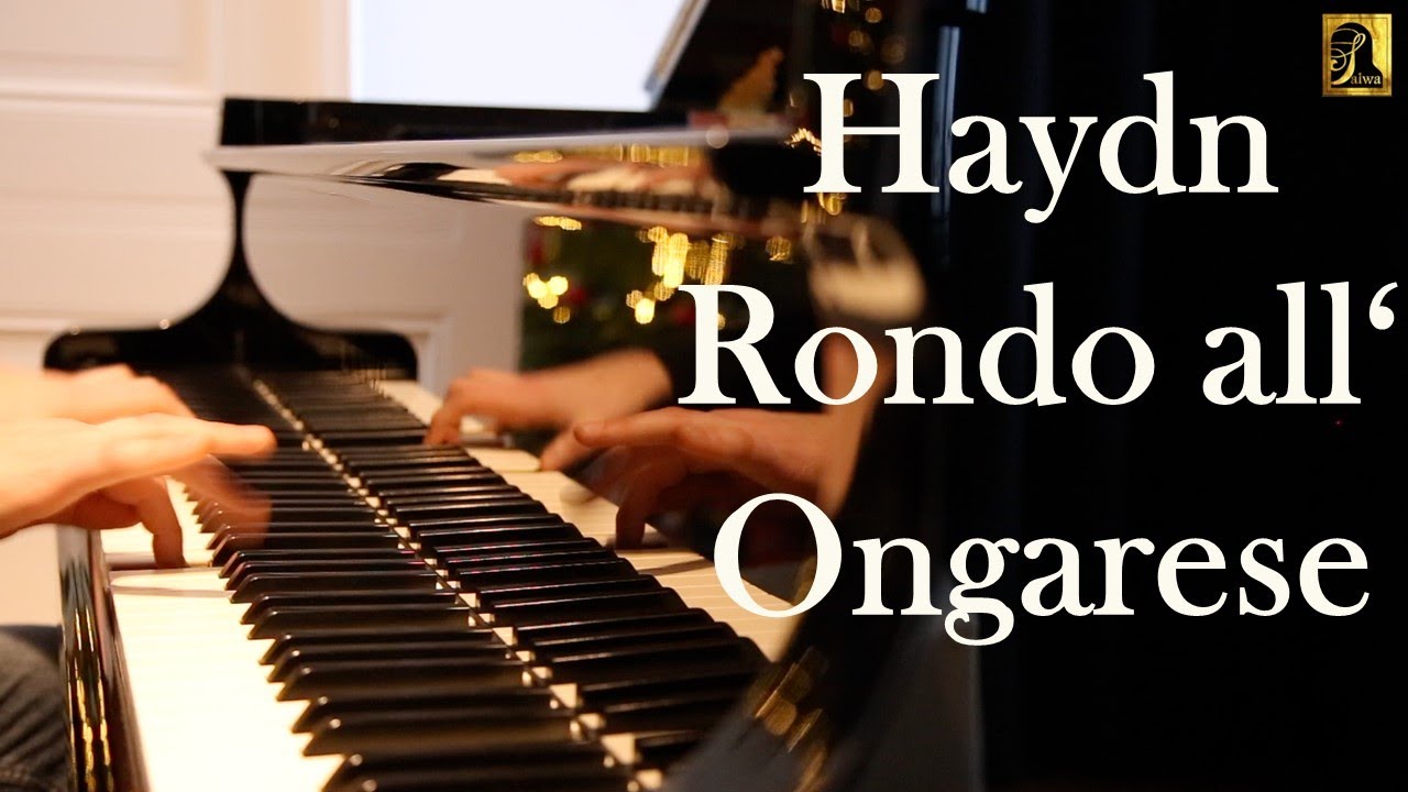 Rondo all' Ongarese Piano Joseph Haydn Hob XV25