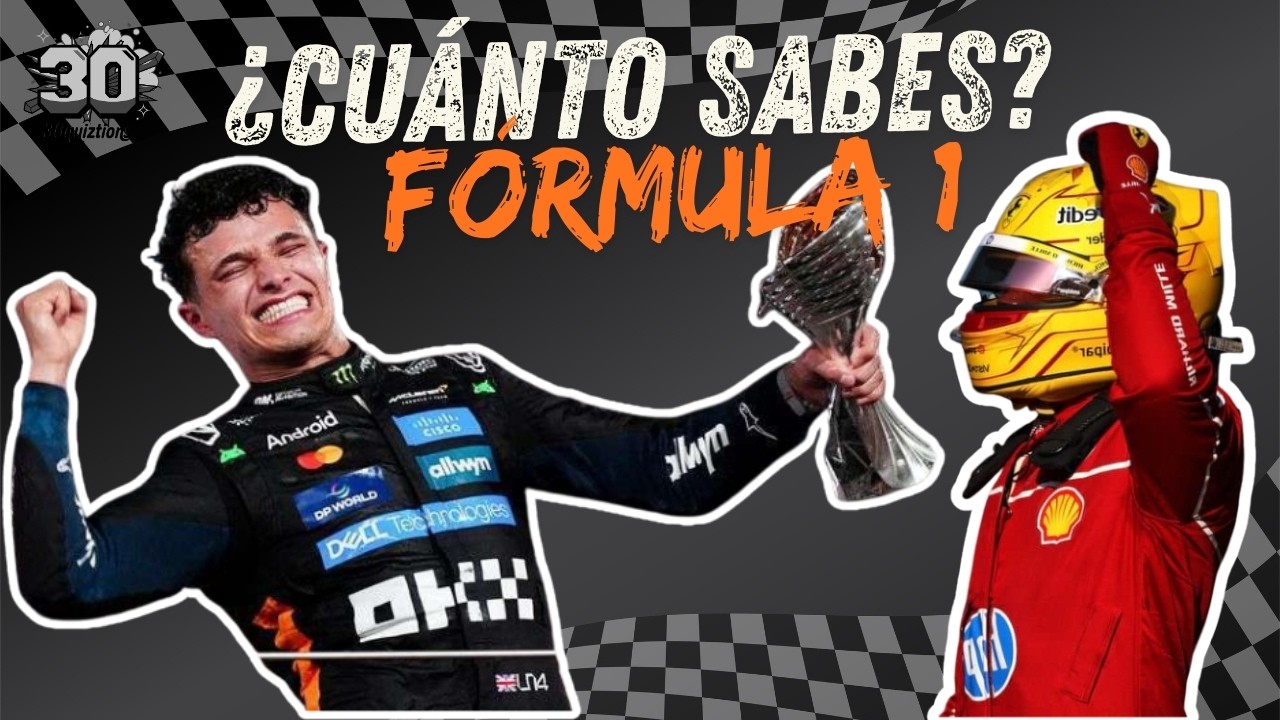 ¿Cuanto sabes de Formula 1? Nadie acierta todas!