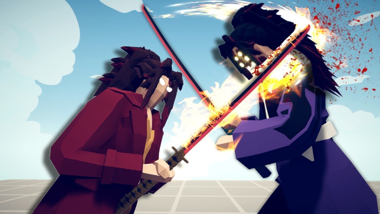 YORIICHI TSUGIKUNI (DEMON SLAYER) VS EVERY UNIT IN TABS | Totally Accurate Battle Simulator