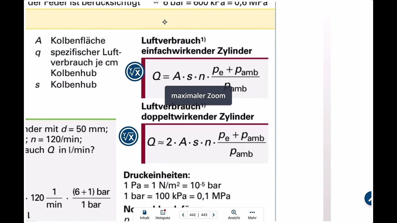 Pneumatik - Energiekostenberechnung