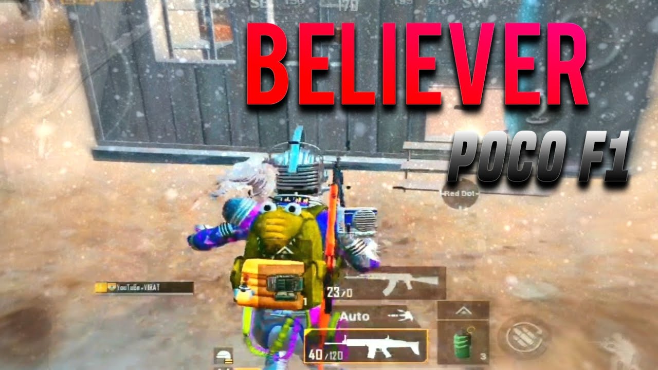 BELIEVER 😈IN POCO F1 ⚡ REFLEX MONTAGE 💞 /Youtube Virat 🇮🇳/ Samsung A10.A30.A50.A3.A5.A7.S7.S8. #Pubg