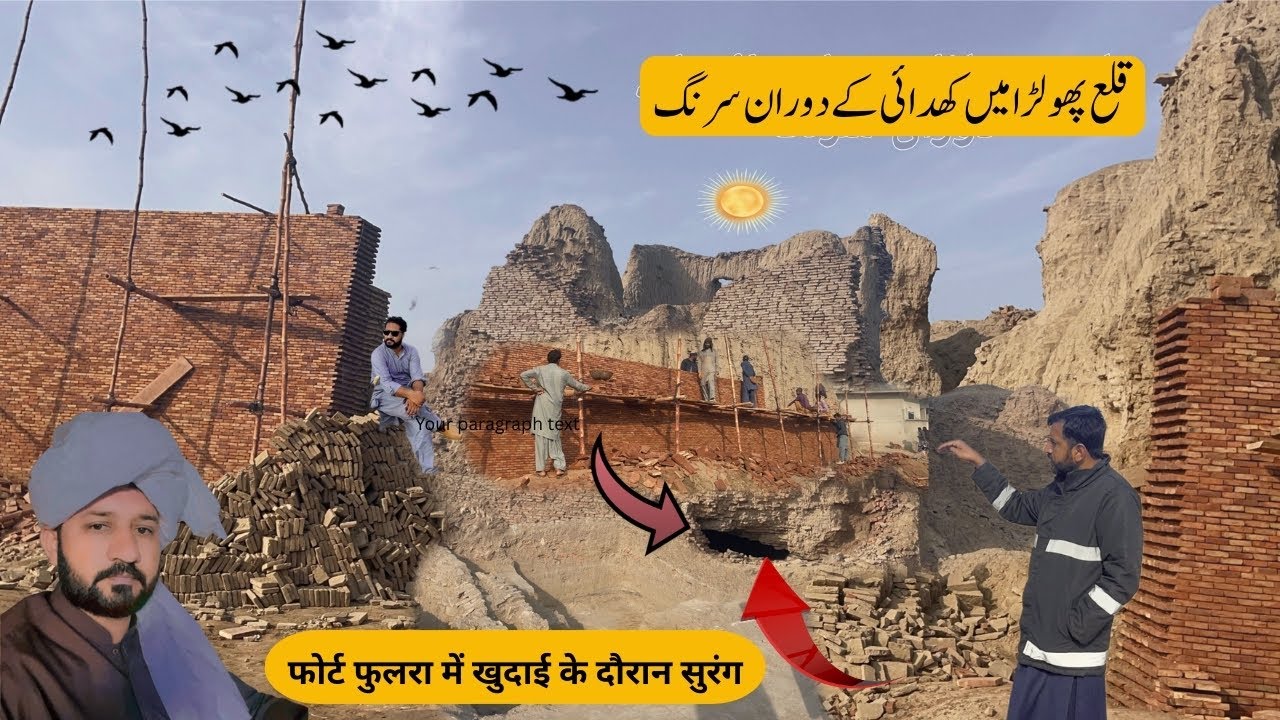 पुराना قلعہ Phoolra Fort Abbas ki dobara tameer | Old Fort Renovation | History