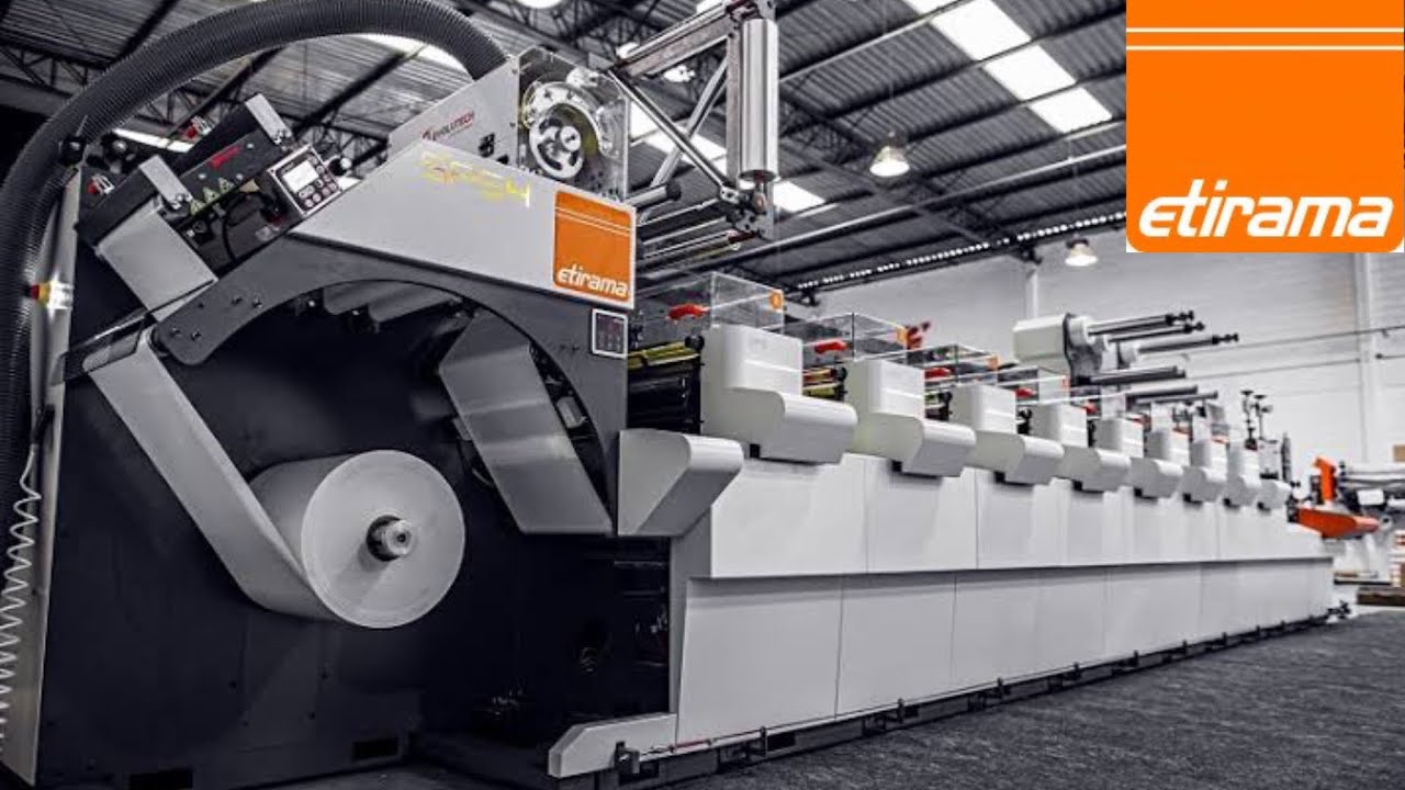 IMPRESSORA FLEXOGRAFICA ETIRAMA SPS4