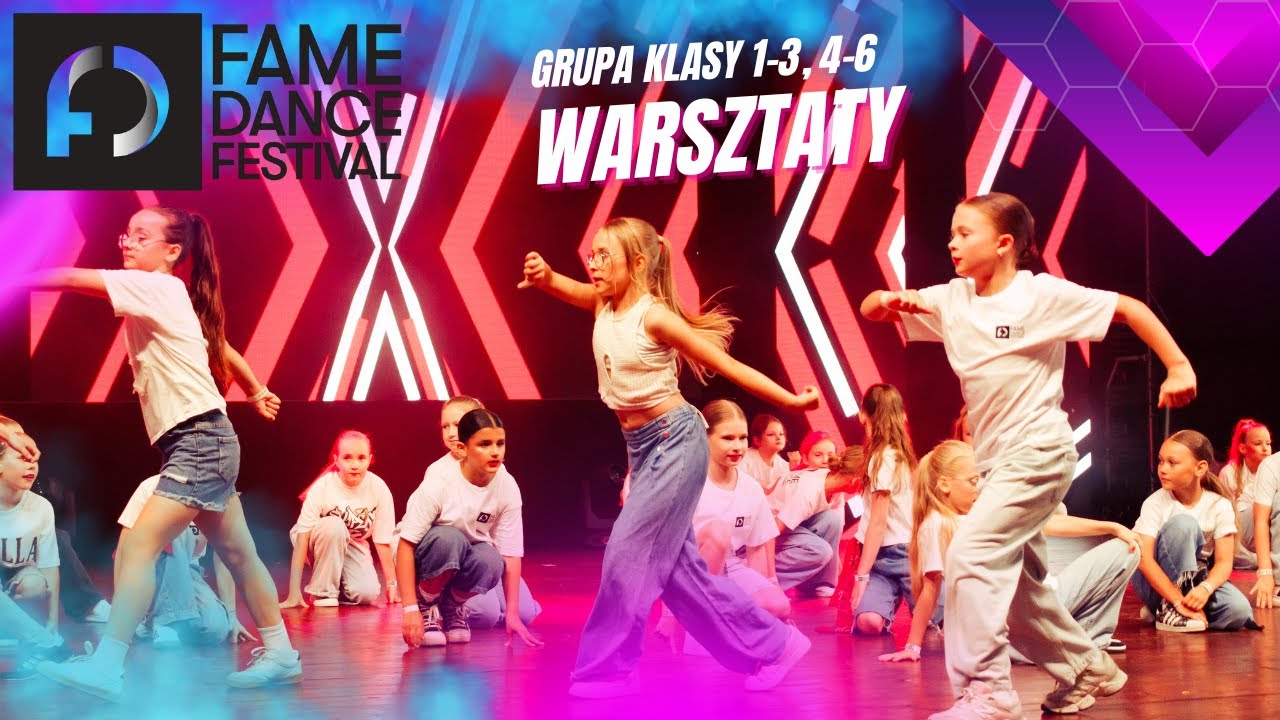 #15 Warsztaty Hip Hop Klasy 1-6 - Choreograf Klaudia KIKA Olszewska [Fame Dance Festival 13]
