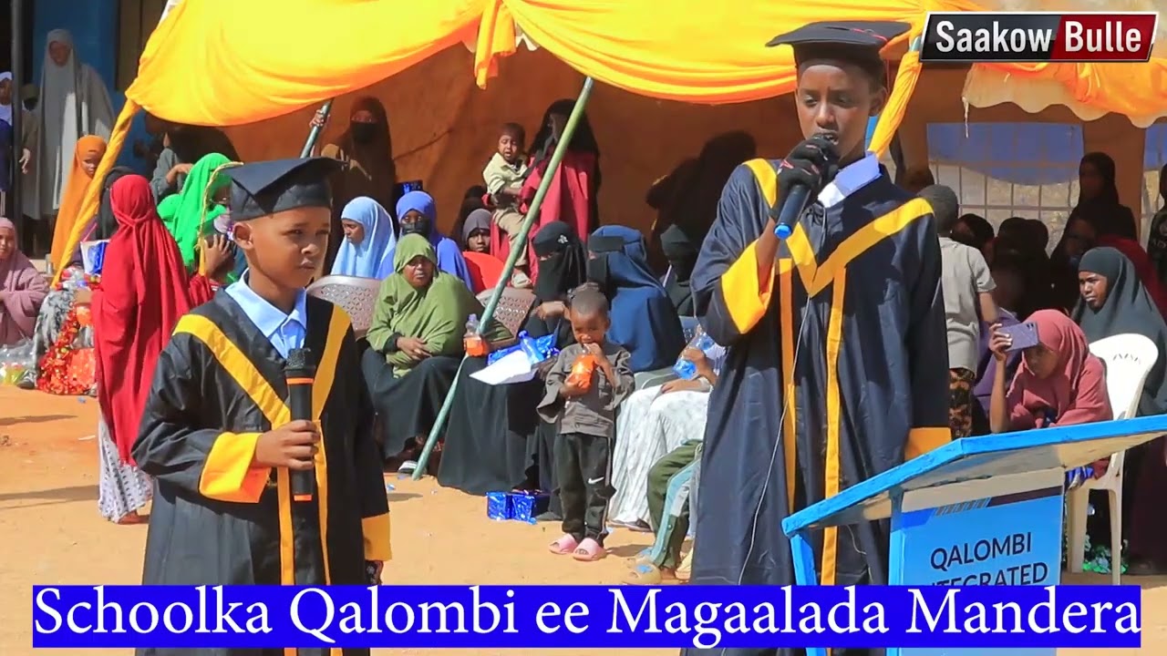 bandhiga Seddex Qeybood ardayda Schoolka Qalombi