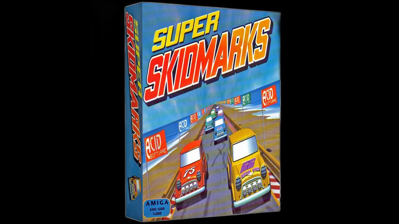 Super Skidmarks - Amiga - WinUAE - Wheelchair Race