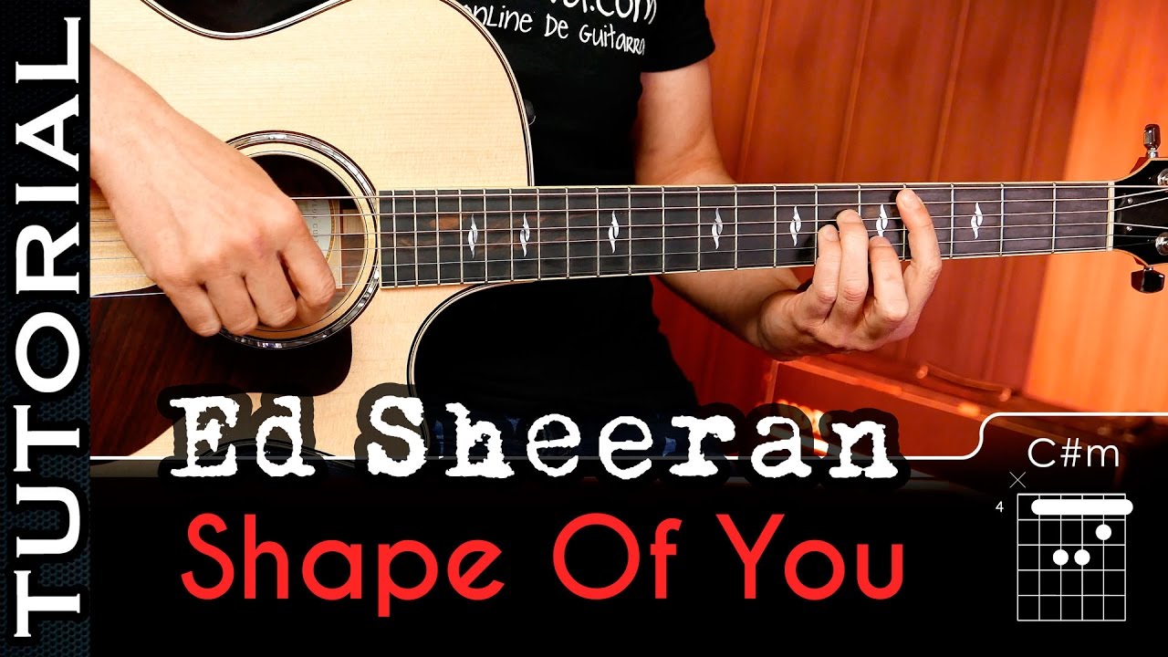Cómo tocar Shape Of You en guitarra COMPLETO  | Guitarraviva