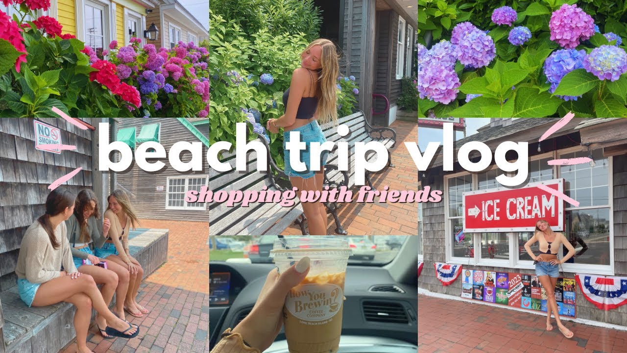 a Jersey summer day in my life VLOG | shopping, beach, taylor swift, and books!