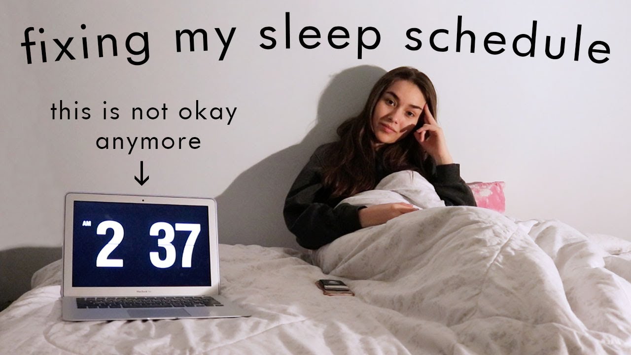 I tried to fix my sleep schedule