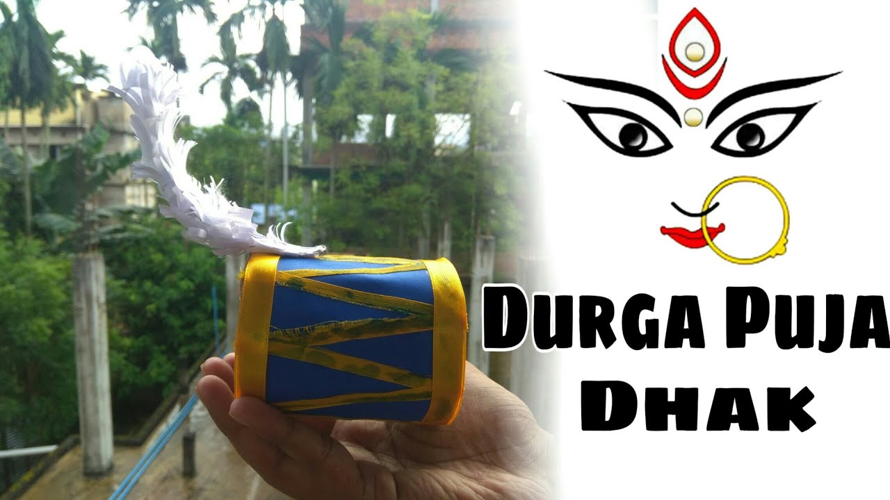 How to make mini Dhak at home|Durga Puja Dhak|DIY dhak