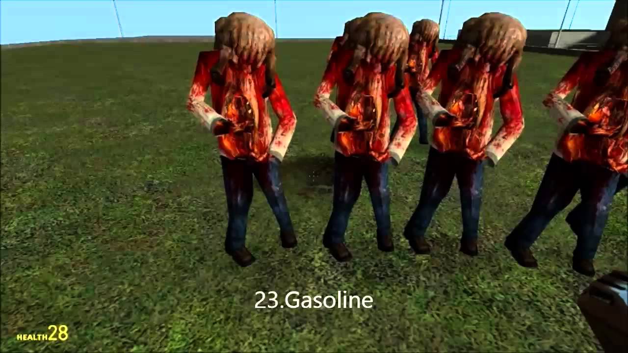 50 Ways to Kill a Zombie in Garry's Mod 3.0
