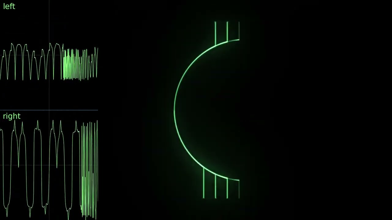 Oscilloscope Music - Intersect + Corrscope