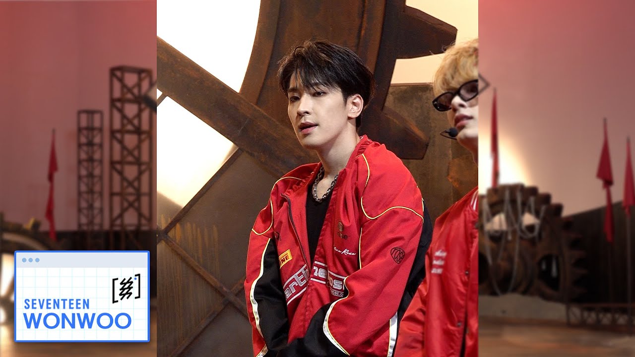 [SSSS CAM] SEVENTEEN(세븐틴) - HOT (WONWOO Ver.) @Comeback Show 'Face the Sun'
