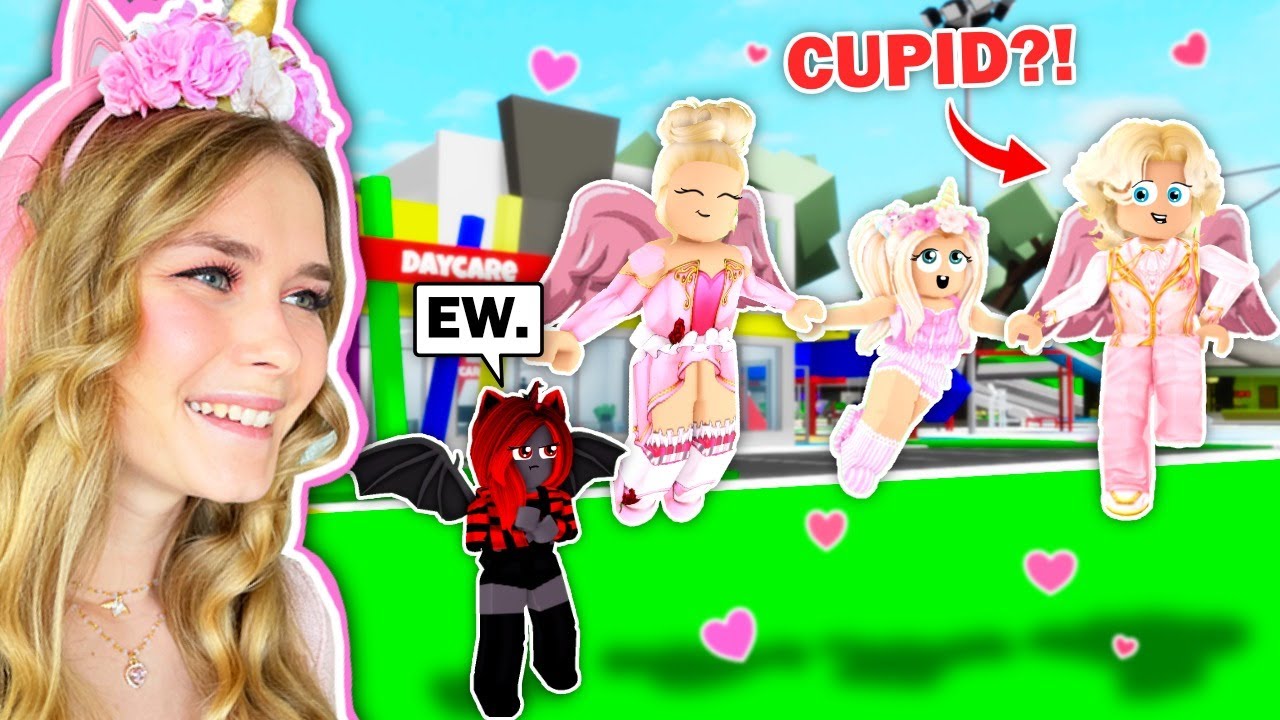CUPID'S FAMILY ADOPTED US In Brookhaven! (Roblox)