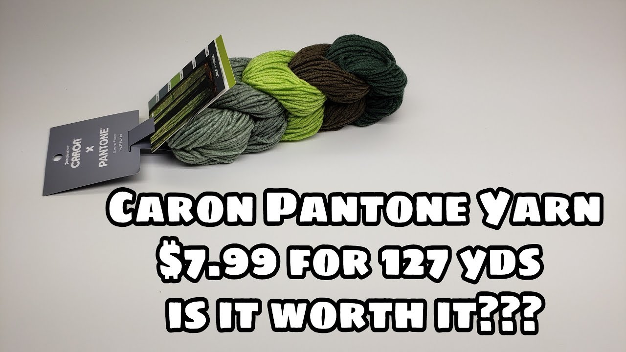 CARON X PANTONE | YARN REVIEW | BAGODAY CROCHET