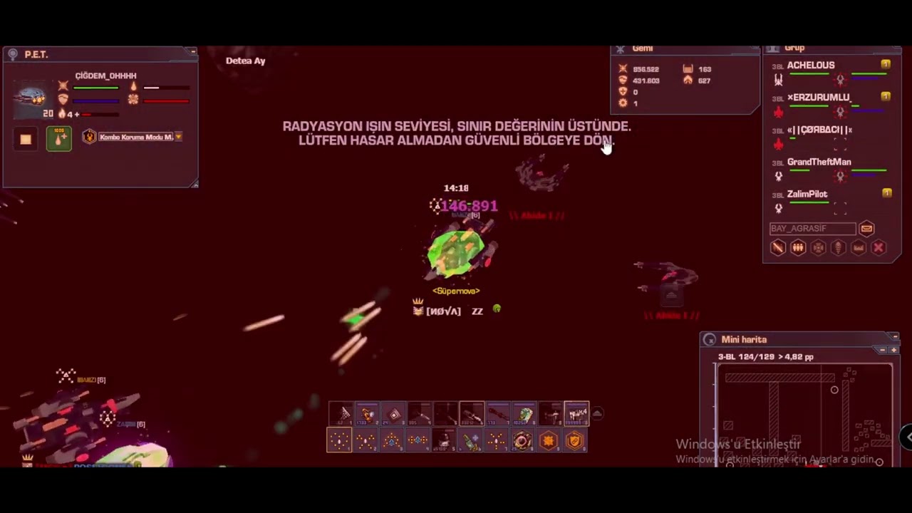 Darkorbit TR4-6 NOVA BL SAVAŞI