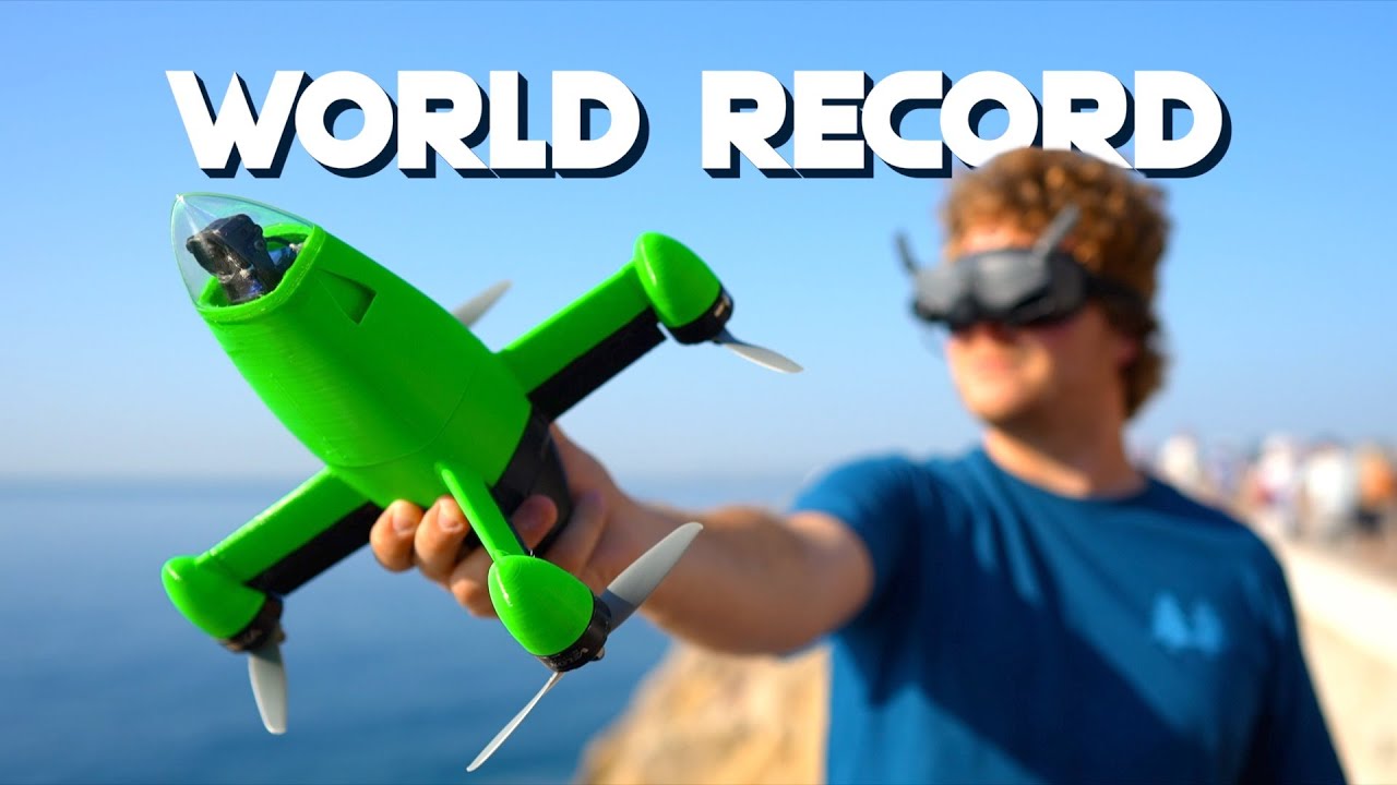 Как я построил самый быстрый дрон на Земле