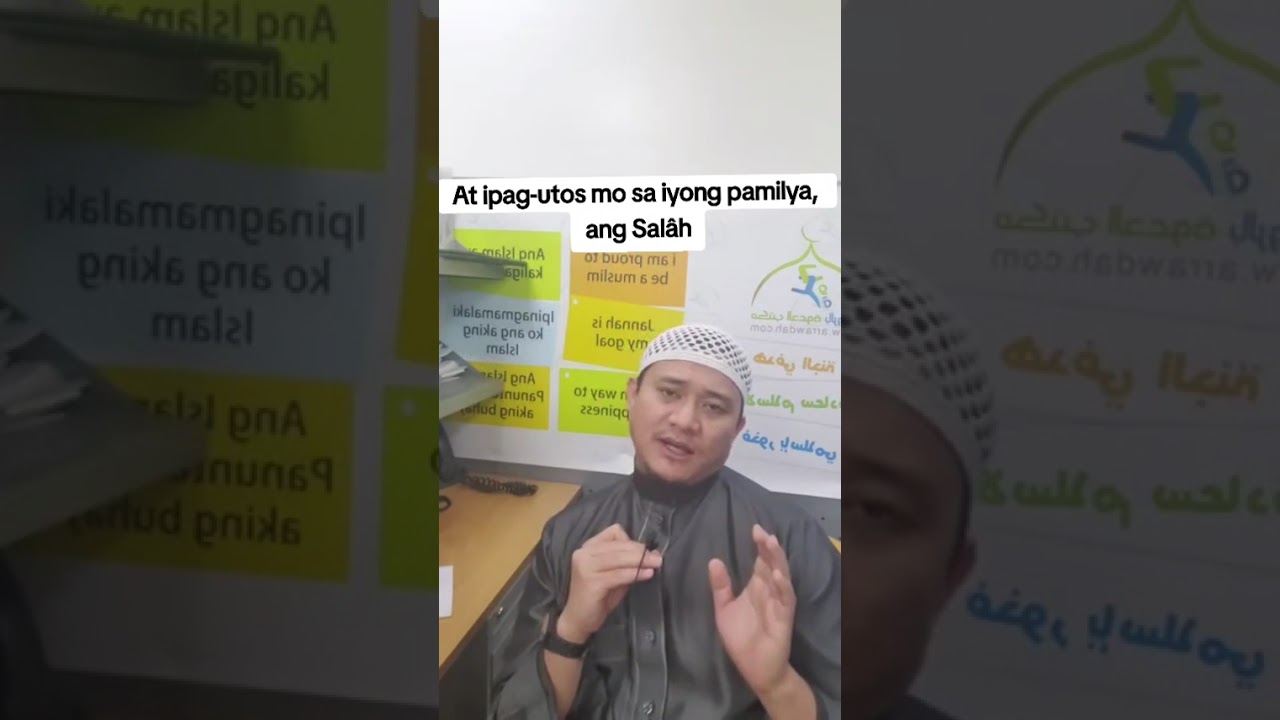 At ipag-utos mo sa iyong pamilya ang SALAH
