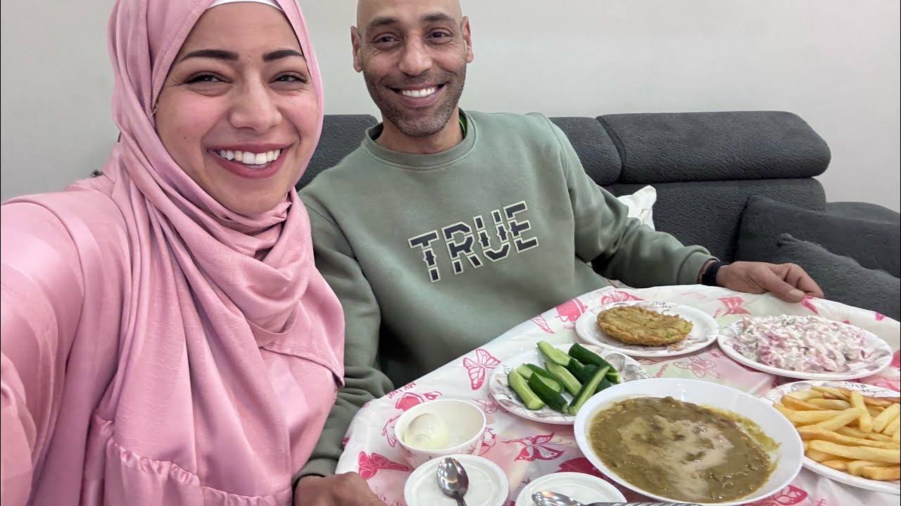 سحور أول يوم مع جوزى 💃🏻 خلص السحور كله من جماله