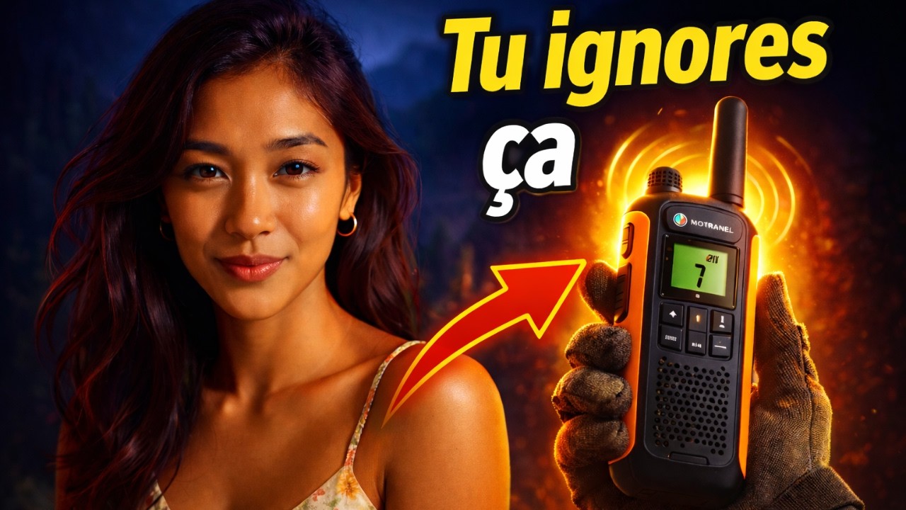 Motorola T82 Extreme - Ce talkie-walkie change tout (et tu n'y avais pas pensé)?!