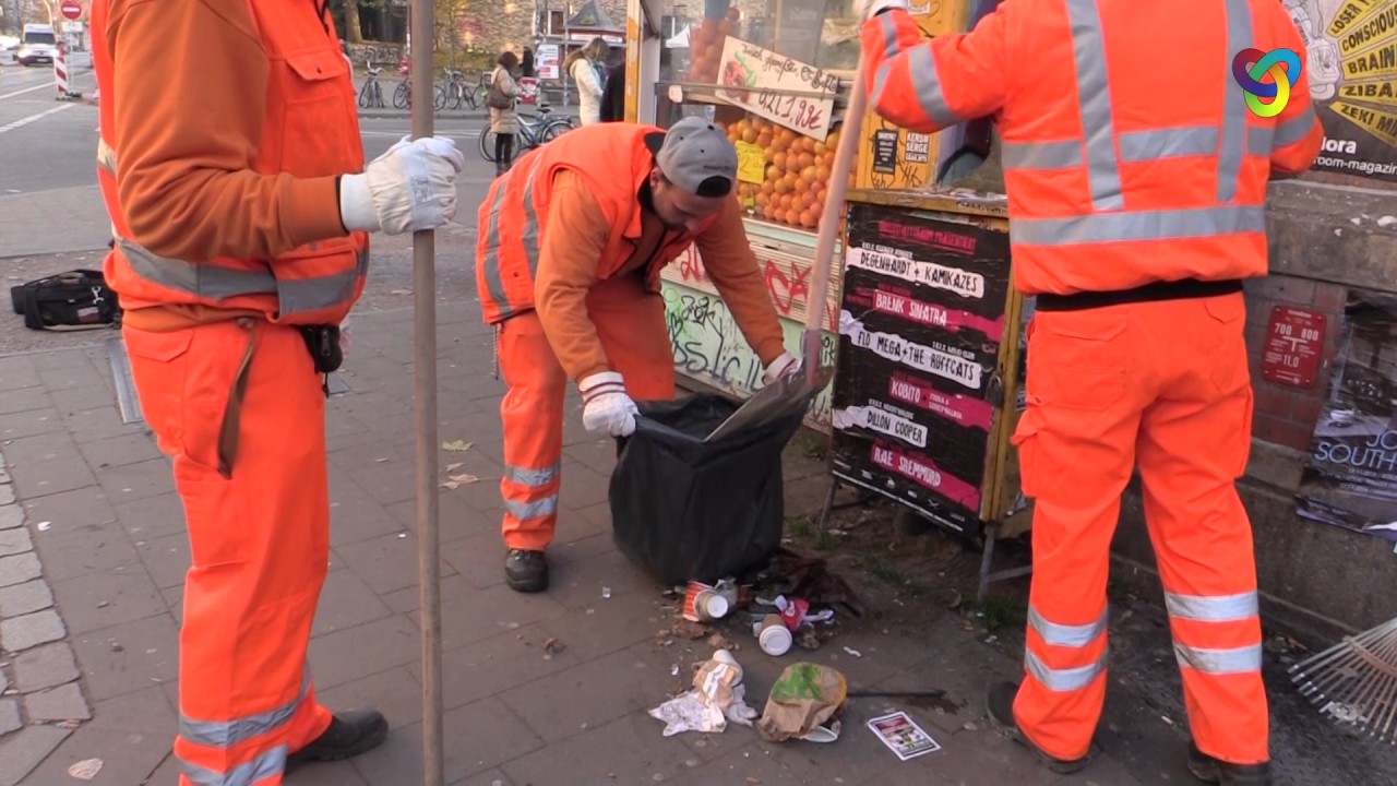 Das Clean Team der Stadtreinigung Hamburg