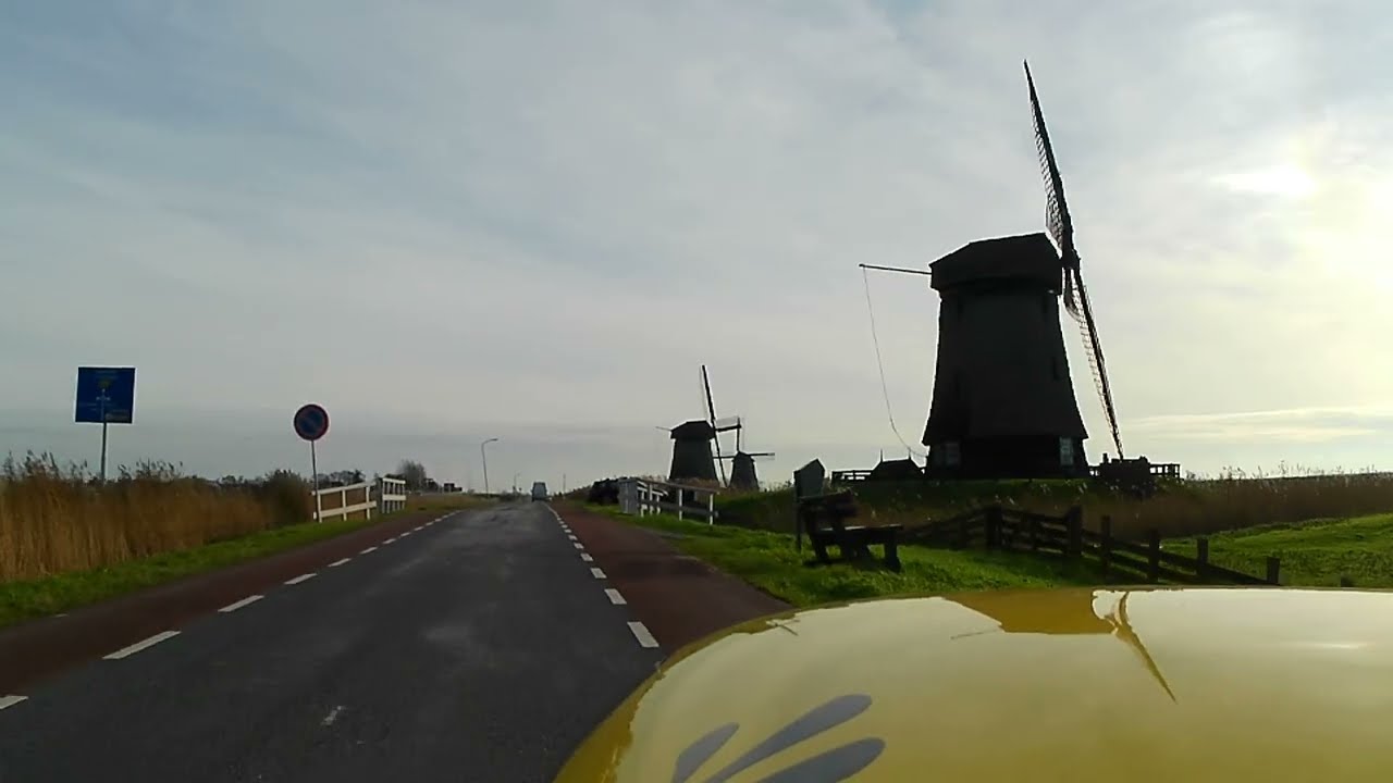 Langs de drie molens van Schermerhorn