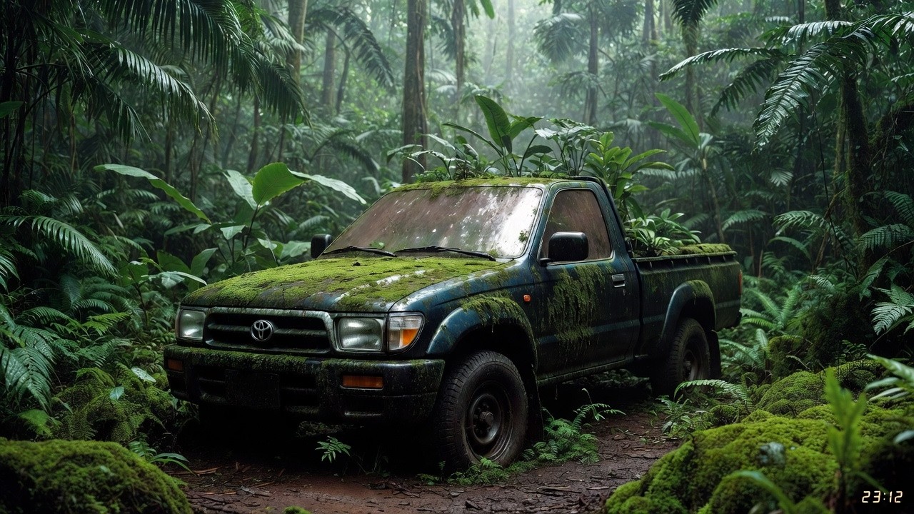 ASMR Car Restoration | Toyota Hilux 2.4D 2WD 1998