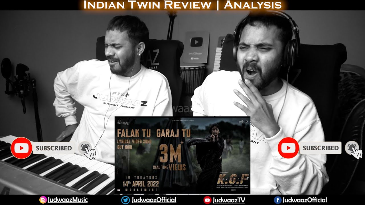 Falak Tu Garaj Tu + Gagana Nee | KGF Chapter 2 | Rocking Star Yash | Prashanth Neel | Judwaaz