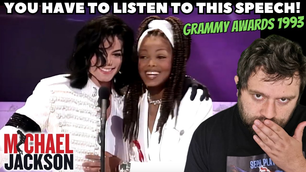 Michael Jacksons Speech is HEARTBREAKING! Grammys 1993 Live | REACTION