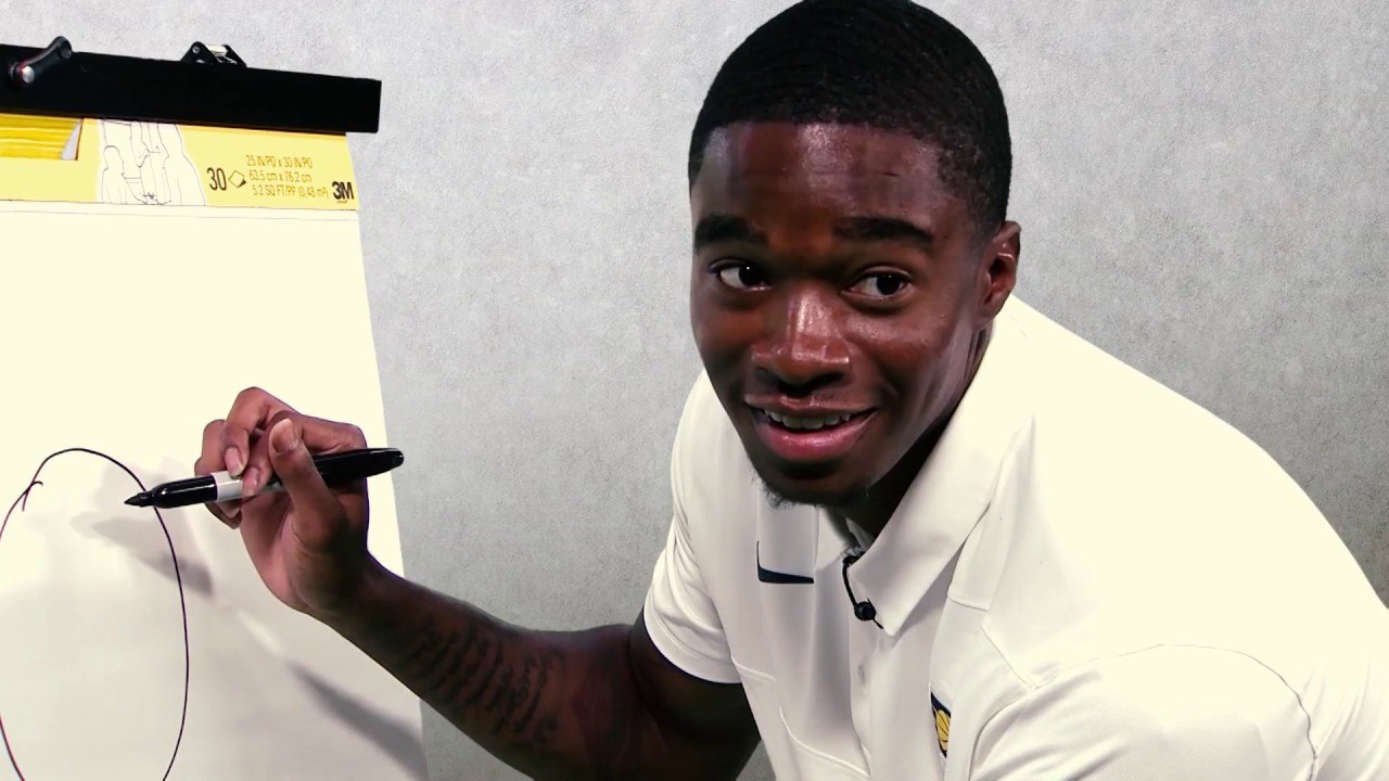 Pacers Portraits: Edmond Sumner Draws Alize Johnson | NBA