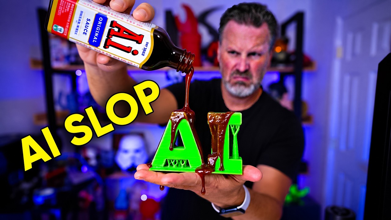 AI Is Ruining 3D Printing... and I'm Part of the Problem!