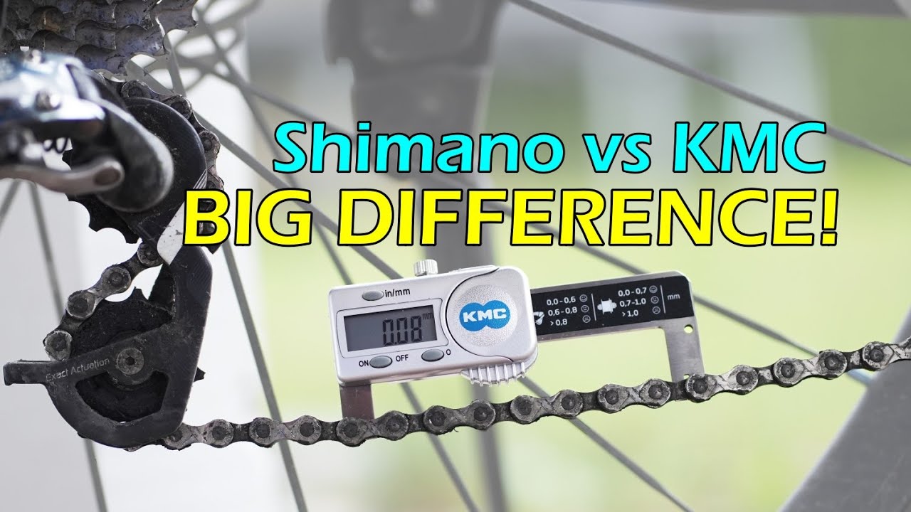 Тест 10-скоростной цепи — Shimano E6090 10s против KMC e10